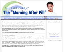 Tablet Screenshot of morningafterpill.org